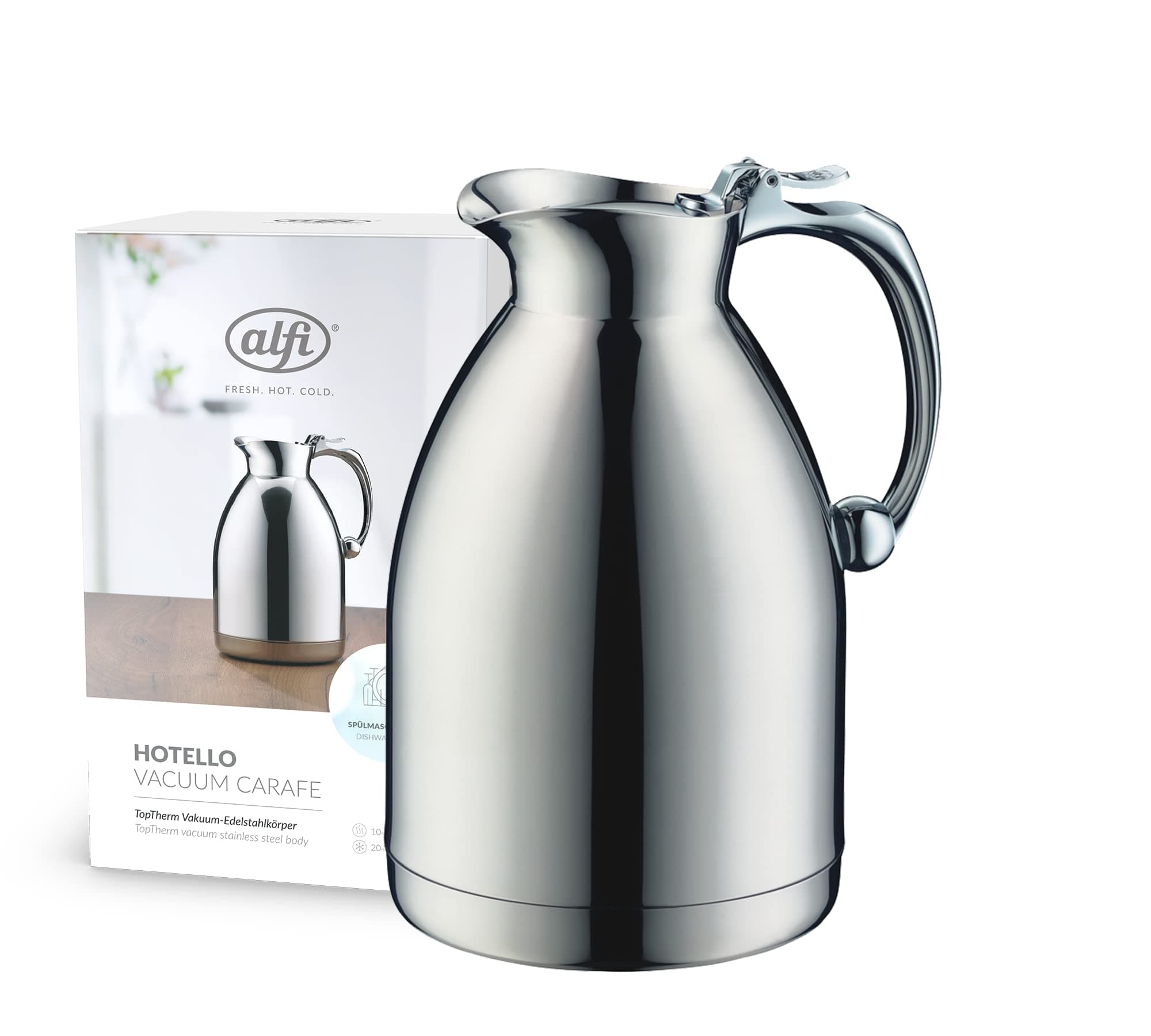 Hotello Stainless Top Thermal Carafe, 8-Cup