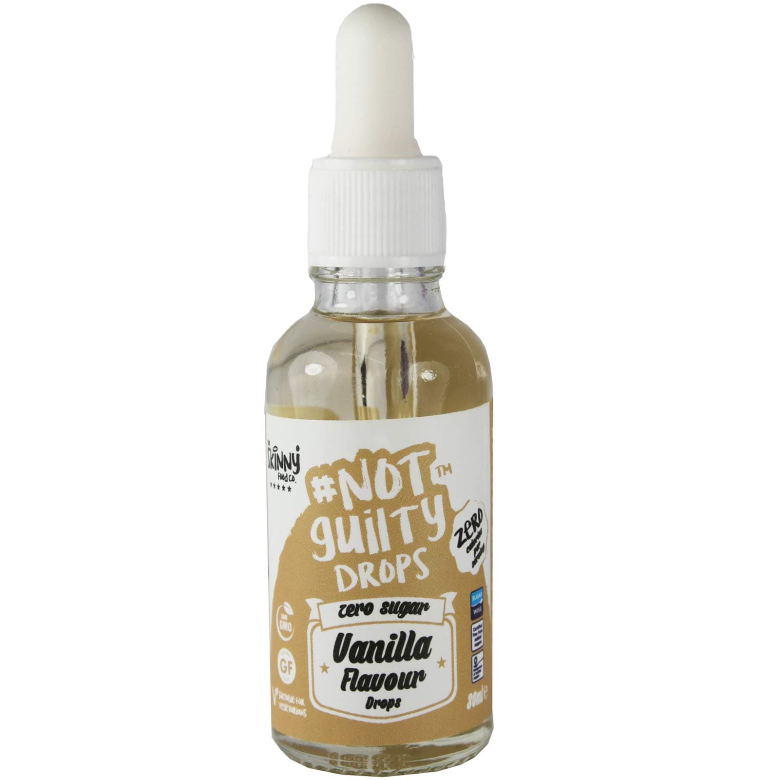 The Skinny Food Co. Sugar Free Vanilla Flavour Gourmet Drops 30ml 500 g | SFC1066/100/101