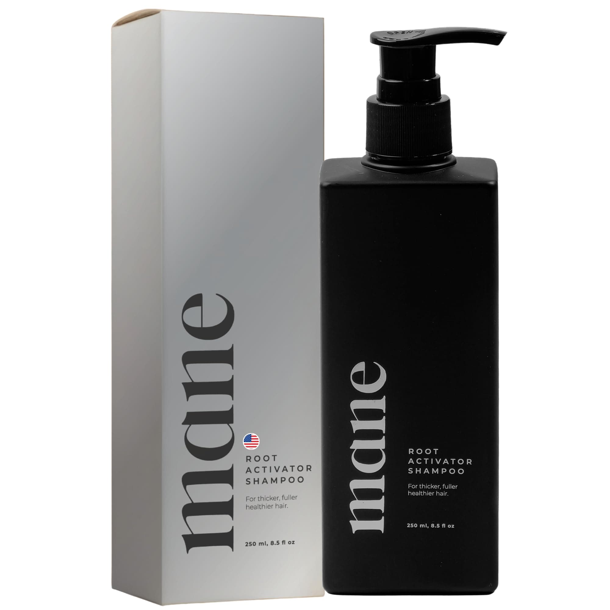 Superior Mane Hair Growth Shampoo (250ml) Shampoo for Hair Loss Activator Follicles and Roots for Thicker and Fuller Hair Shampoo