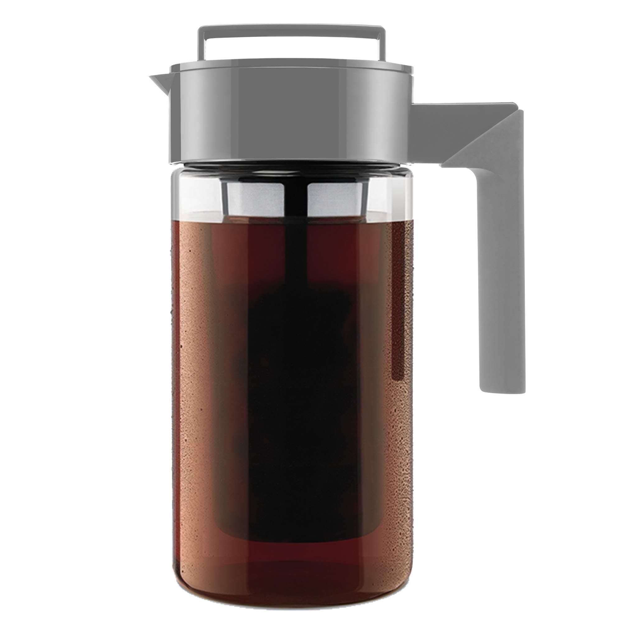 Patented Deluxe Cold Brew Coffee Maker, One Quart, Stone