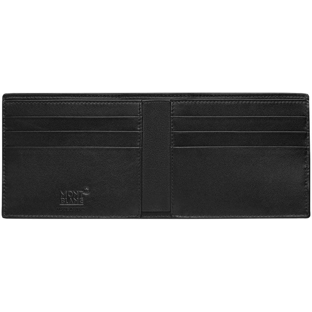 Montblanc NightFlight Men's Leather Wallet 6cc 116832, black