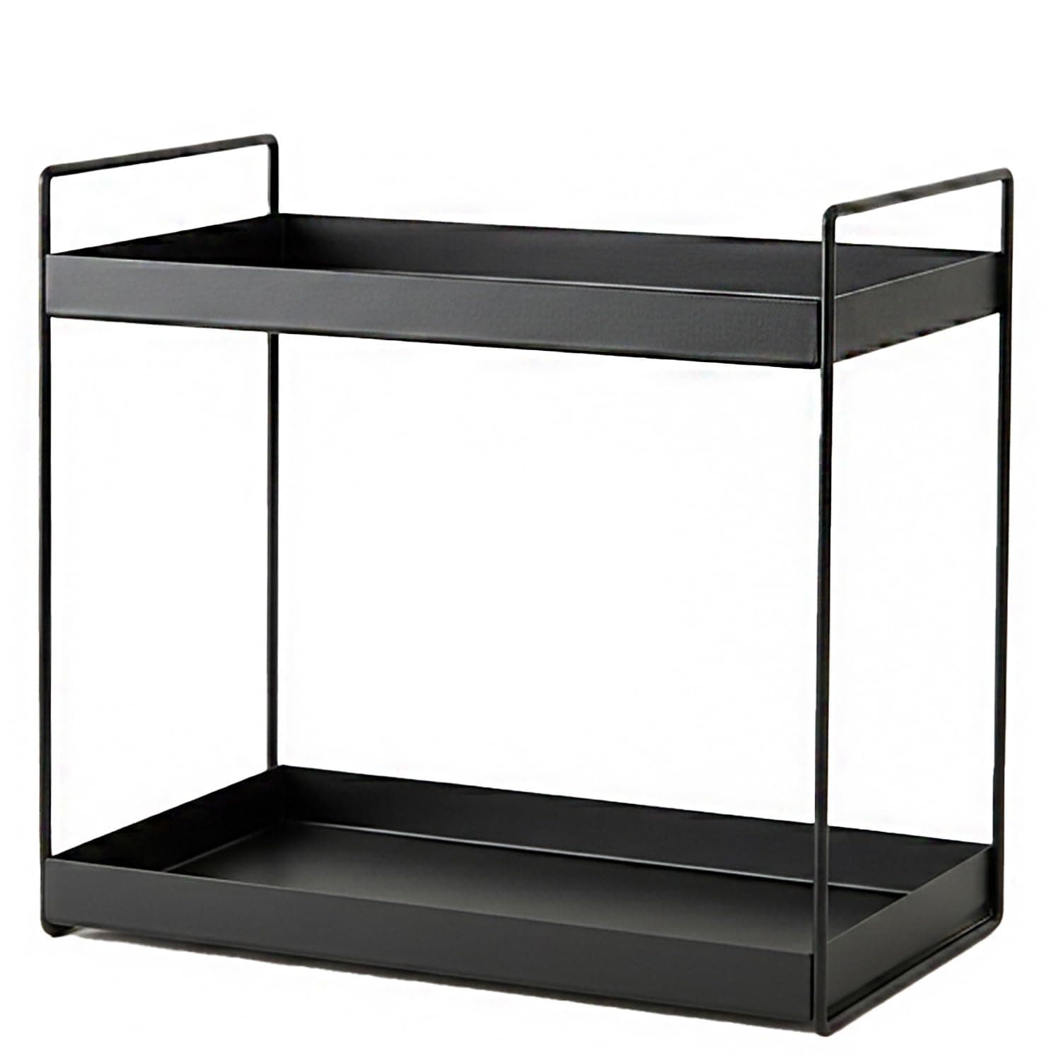Iron 2-Tier Countertop MultipurposeOrganizer|Tiered Shelf Storage Rack, Counter Top Organiser Storage Shelf For Home Kitchen And Bathroom