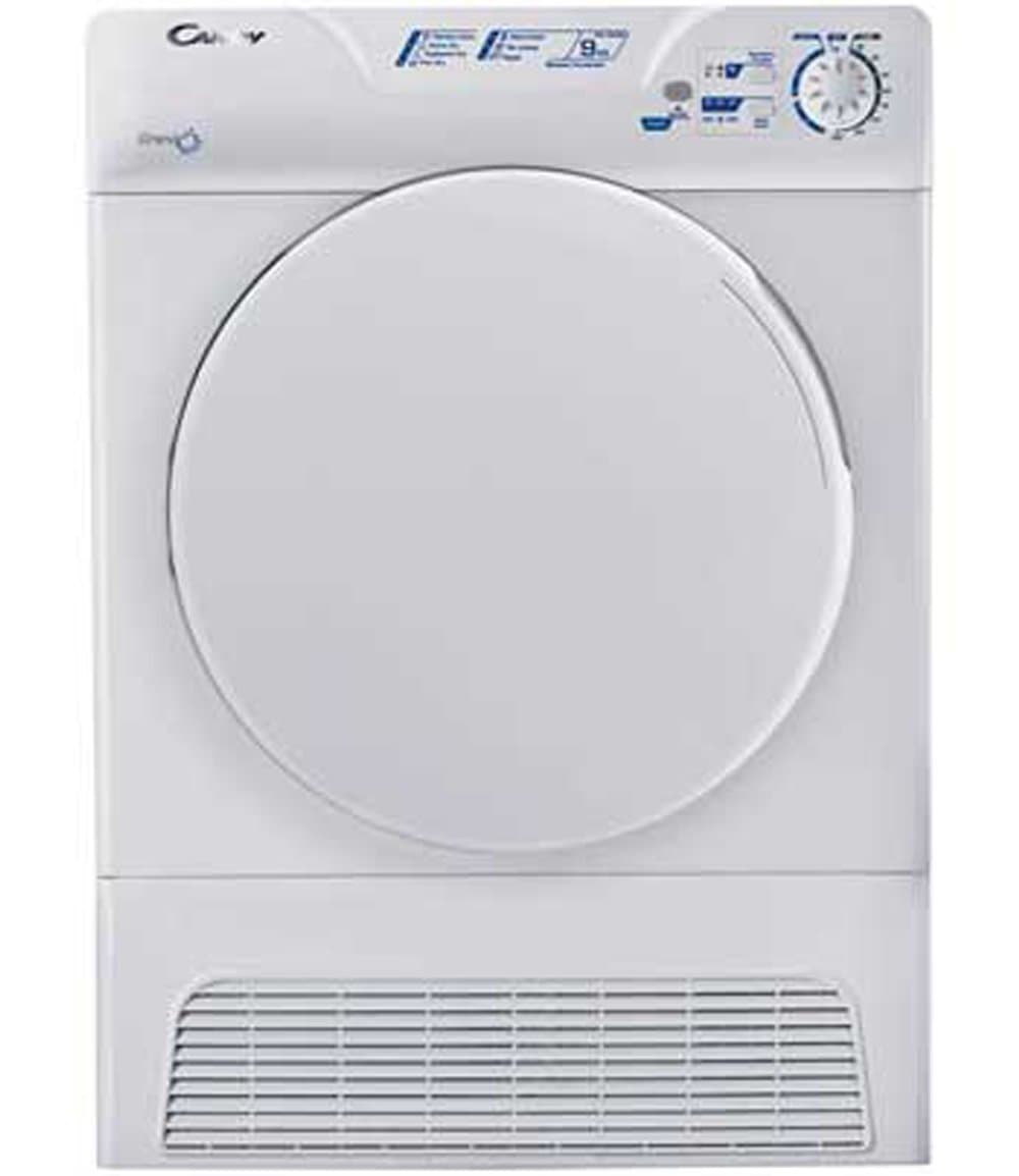 Candy GCC590NB-80 9kg Sensor Condenser Dryer in White 7 Drying Temps