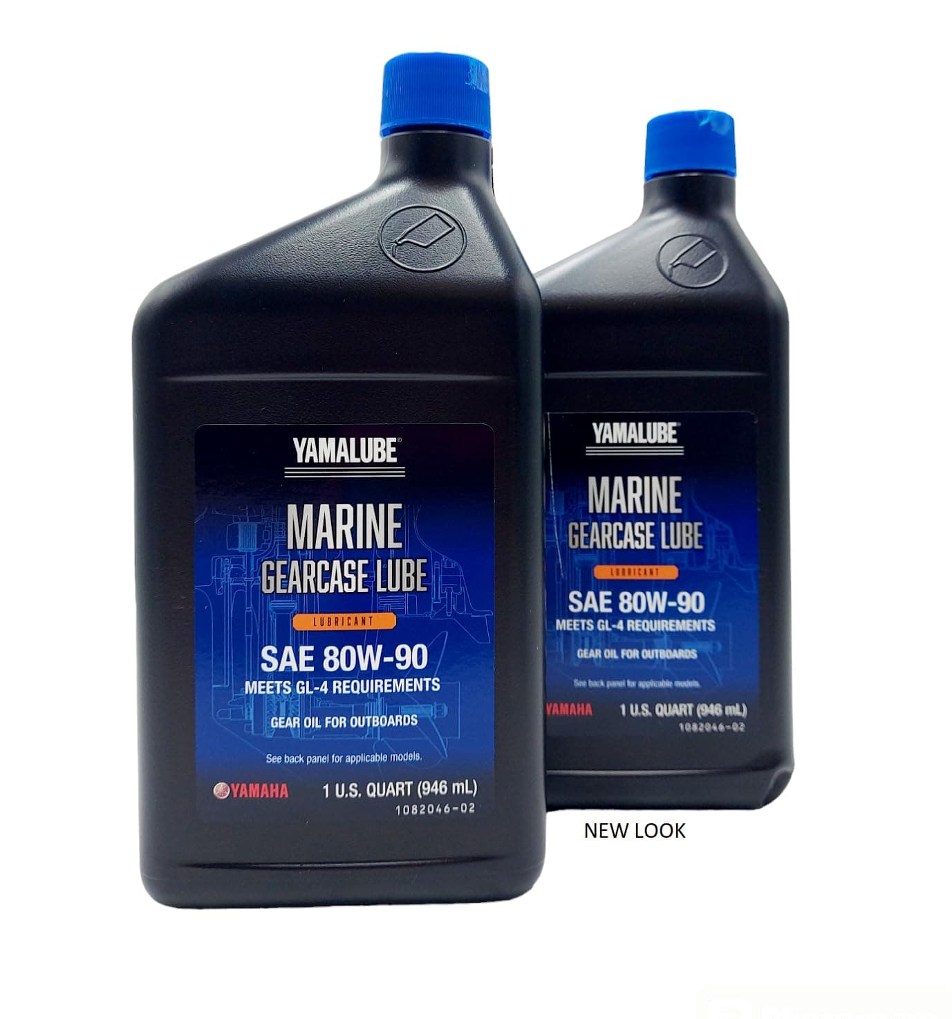 YAMAHA Original OEM Yamalube Acc-GEARL-UB-QT Marine Lower Unit Gearcase Lube Yamalube OEM - 2 Quarts