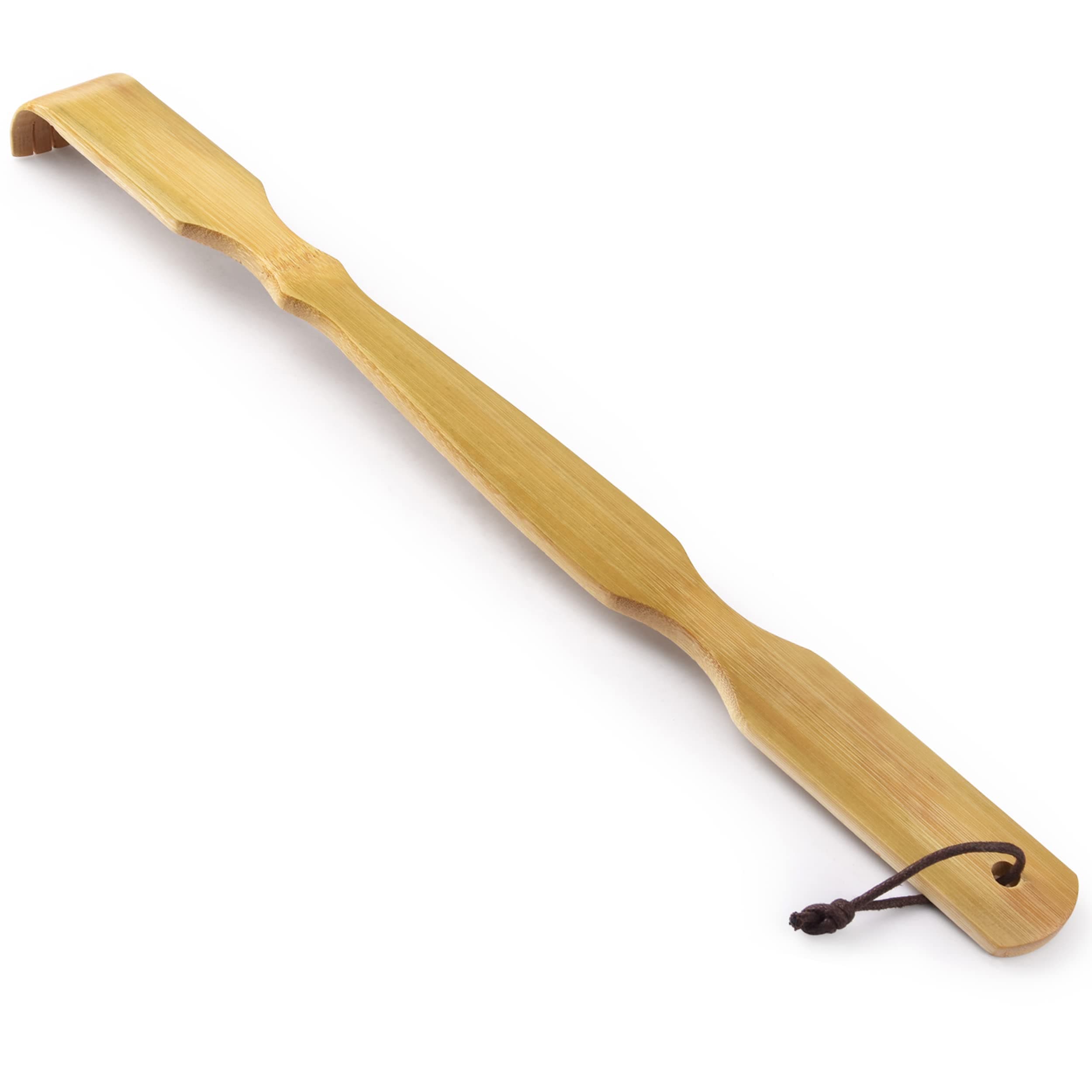 Omszte Bamboo Back Scratcher,100% Natural Bamboo Back Scratchers for Itching Relief,Strong & Sturdy（17 inches）