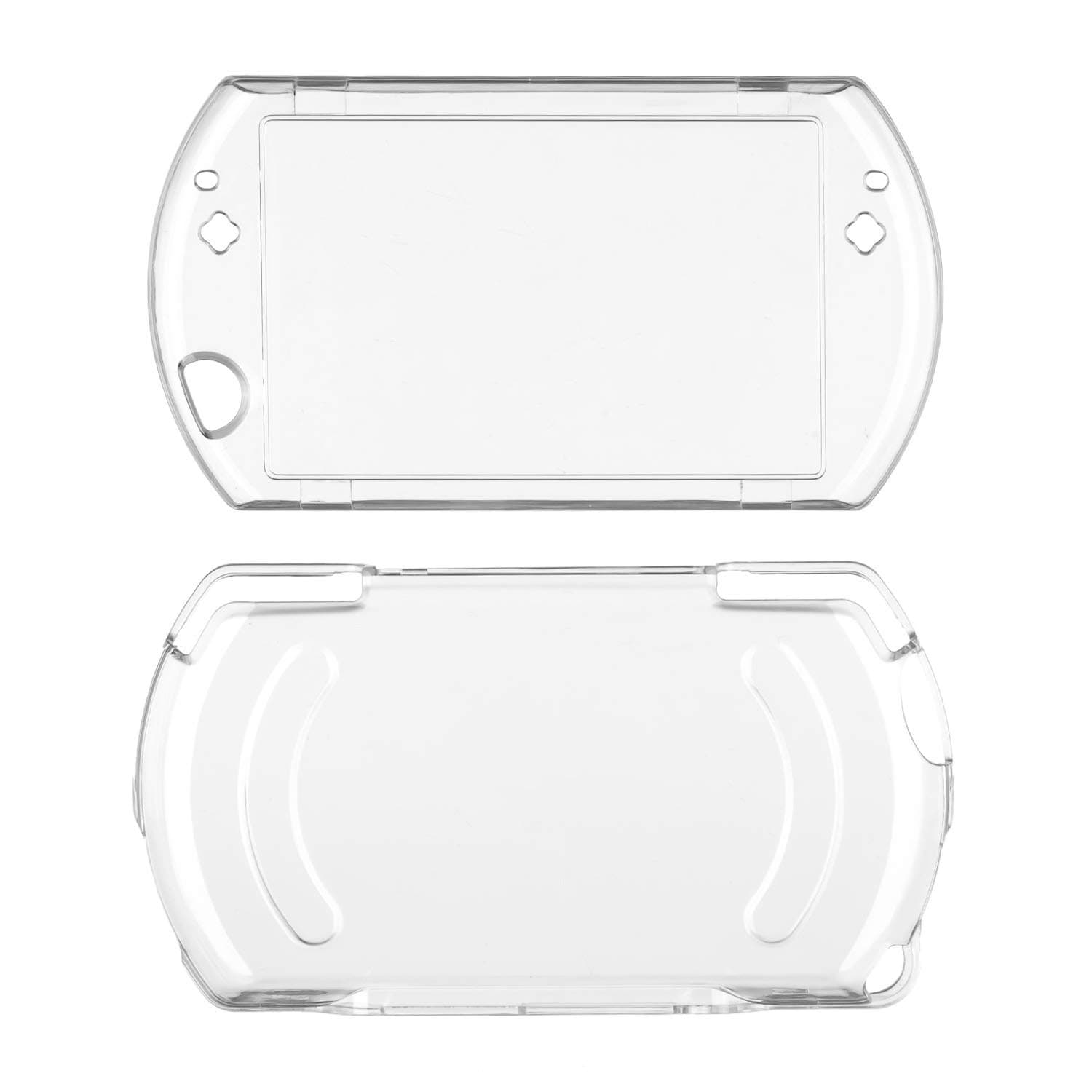 OSTENT Protector Clear Crystal Hard Case Cover Skin Compatible for Sony PSP Go