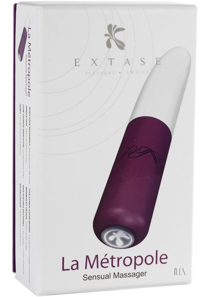Extase Global La Metropole Mini Massager, Magenta