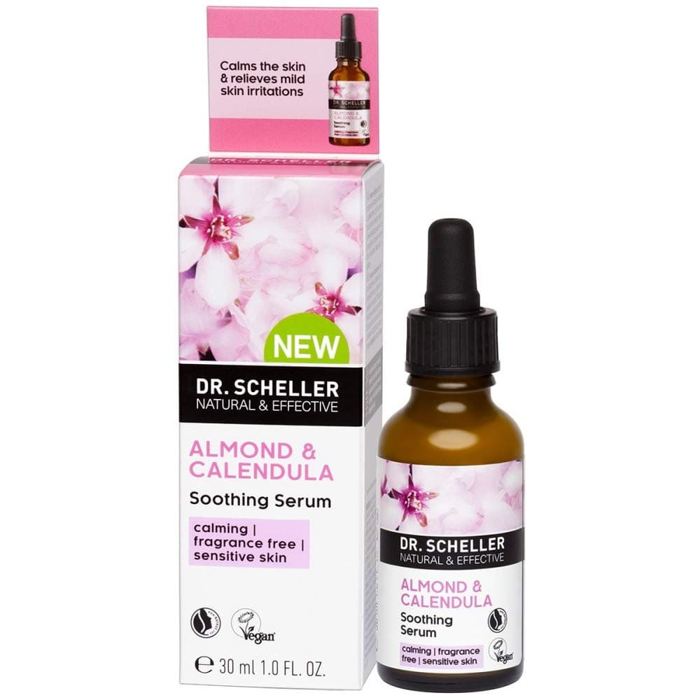 Soothing Serum, Almond & Calendula, 1.0 fl oz (30 ml)