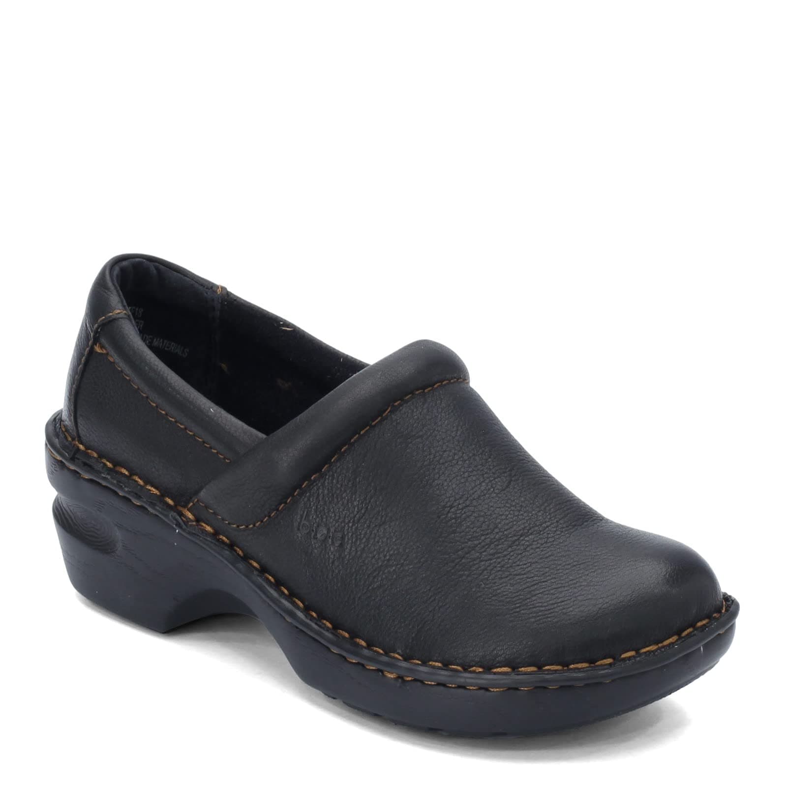 Women Peggy Tooled Leather Clogs