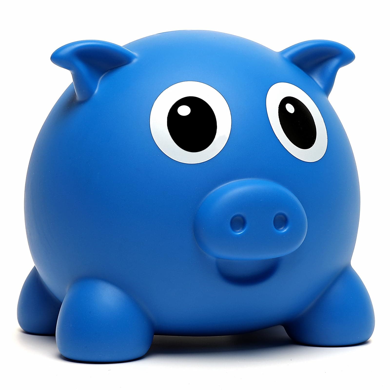 Piggy Bank, Large Size Money Bank, Coin Bank for Girls and Boys, Unbreakable Plastic Money Saving Box, Perfect Christmas and Birthday Gifts for Both Kids and Adults (Dark Blue)