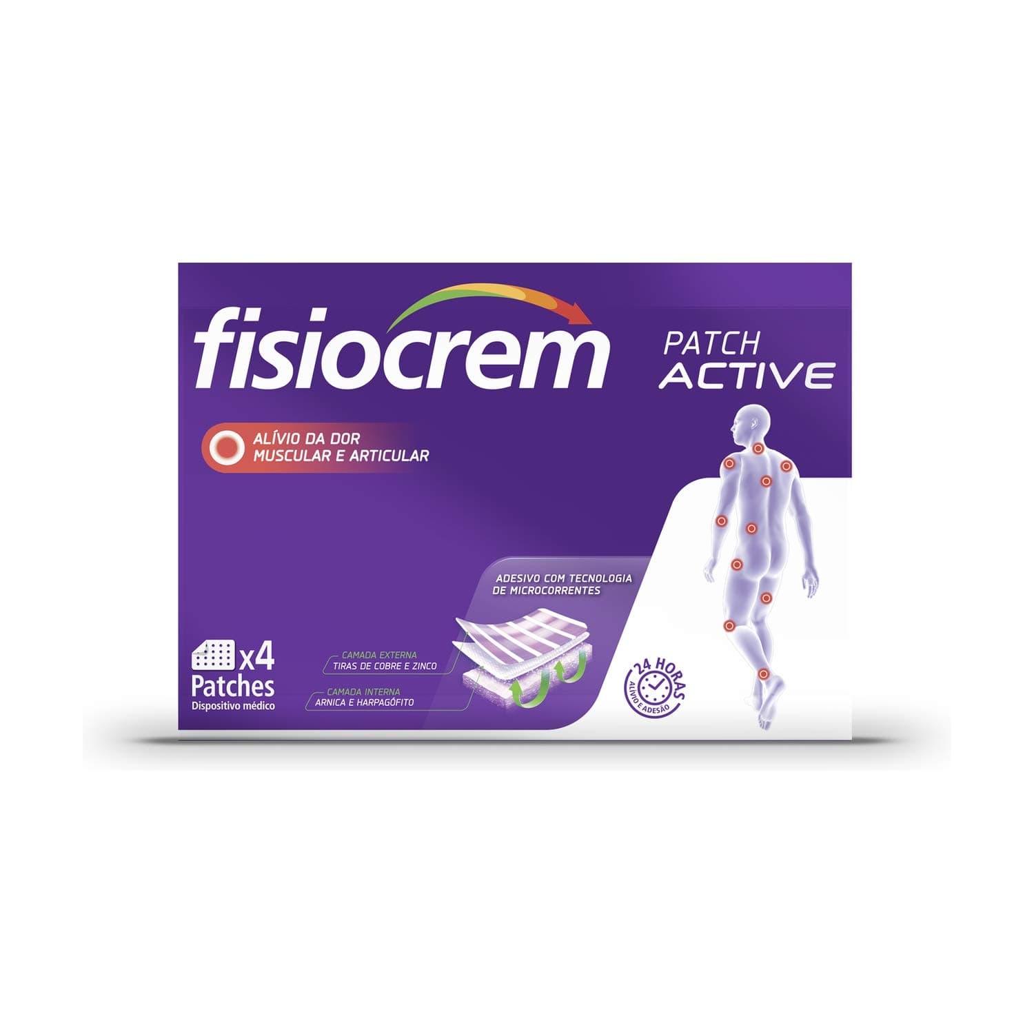 Fisiocrem Active Patch 4 Units