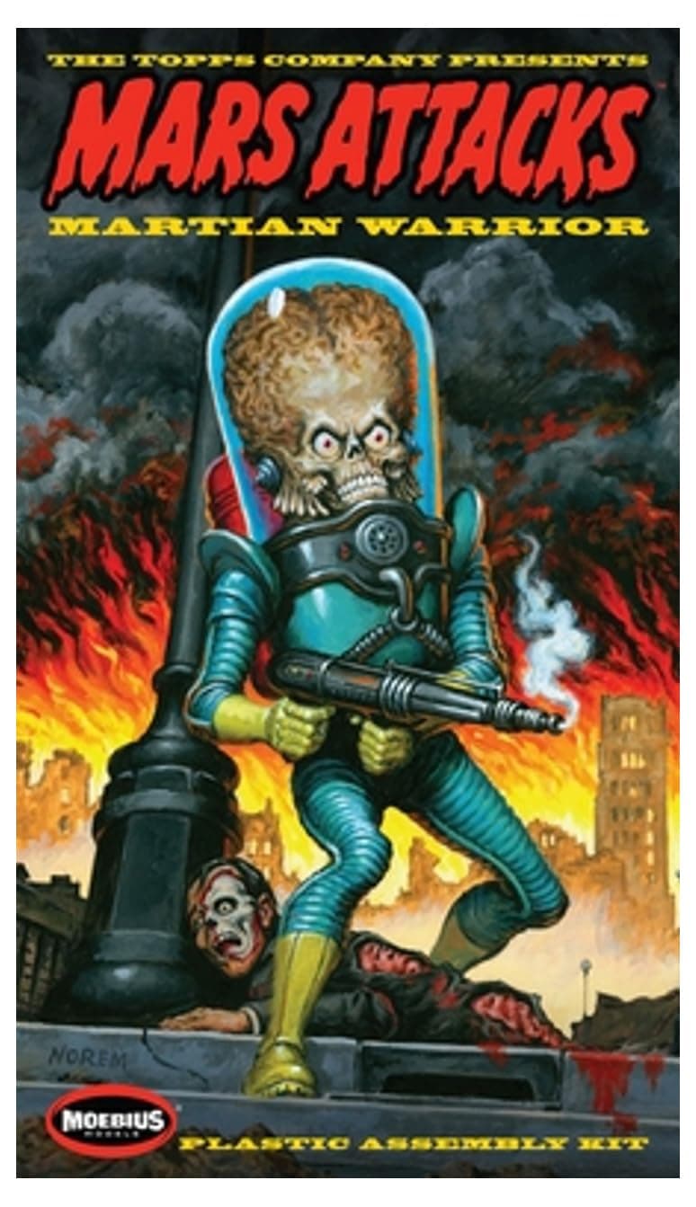 Moebius Models 936 Mars Attacks! Martian Figure