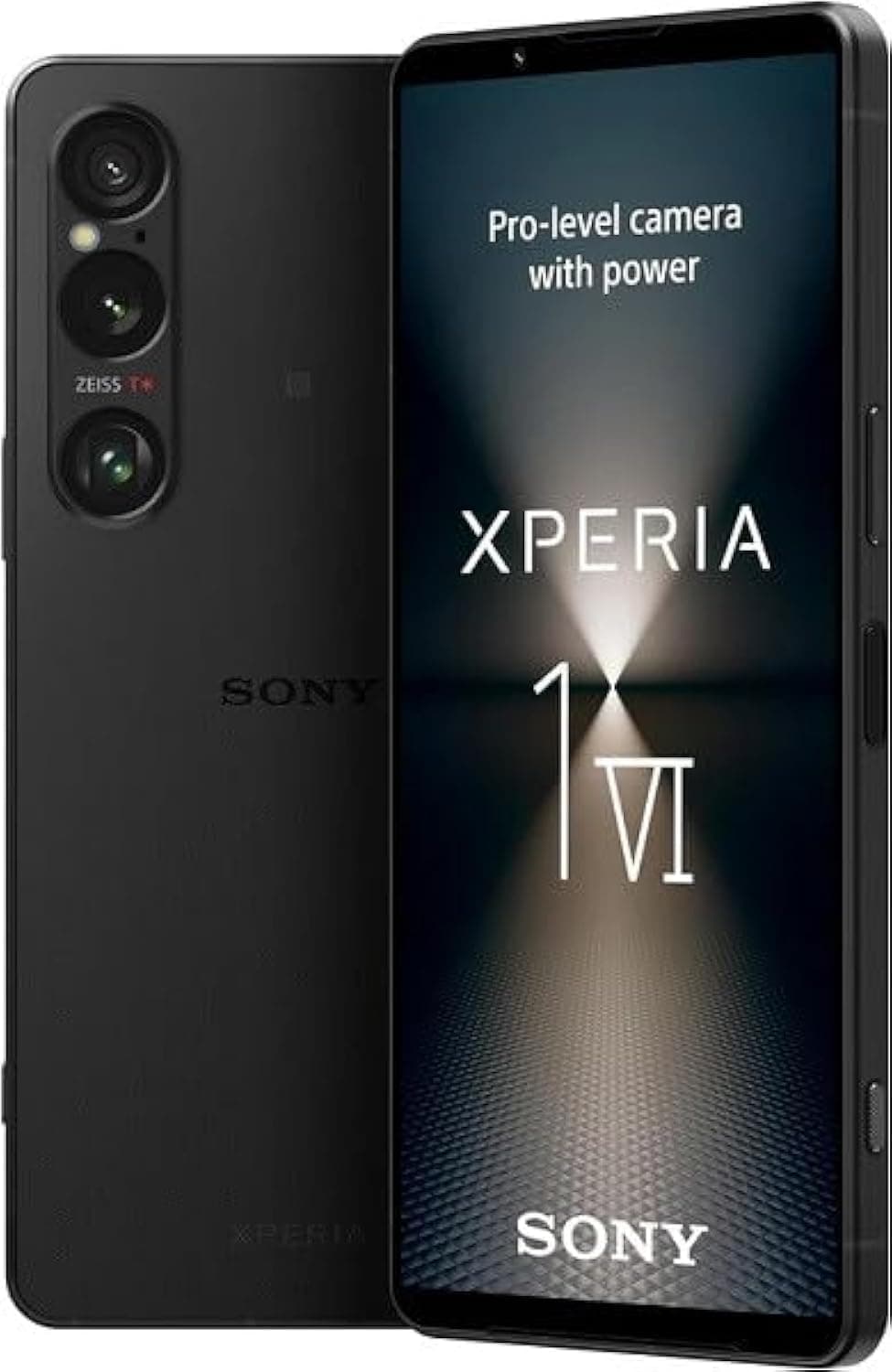 Sony Xperia 1 VI XQ-EC72 5G Dual 512GB 12GB RAM Factory Unlocked (GSM Only | No CDMA – not Compatible with Verizon/Sprint) Global Version Smartphone – Black