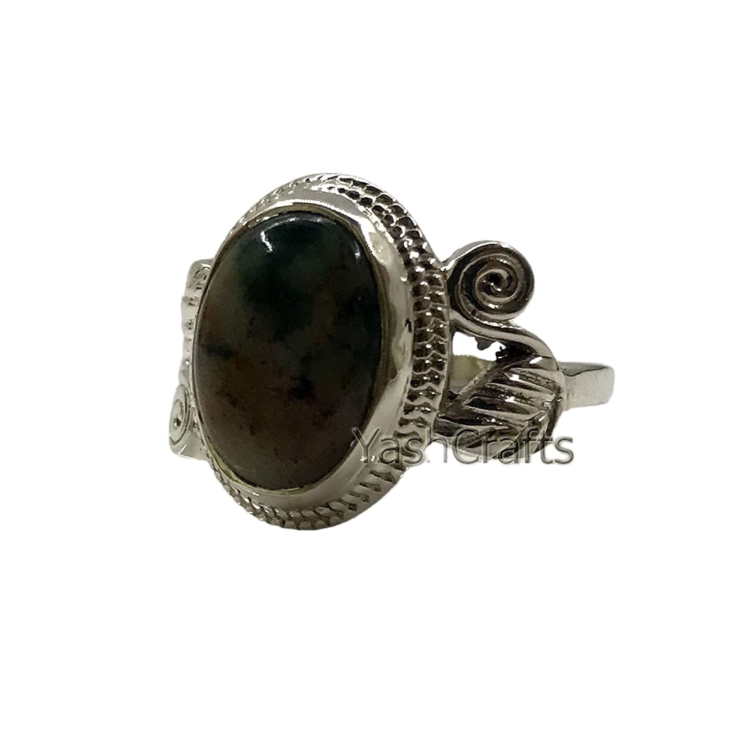 Blood Stone Solid 925 Sterling Silver Ring/Natural Oval Cab Bloodstone Gemstone Ring/Gorgeous BloodStone Silver Ring, Handmade Jewelry, Women's Ring, Women's Ring, Best Ring For Her