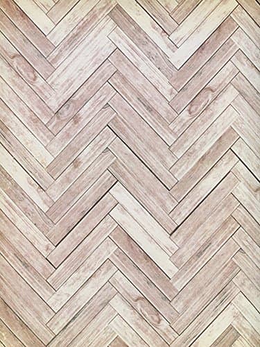 Photo background Vinyl Backdrops for Photography Props 5’x7' [ Wood Chevron / 9735 ] Durable, Wrinkle Free, Matte Vinyl Rolled in Tube - Made In USA