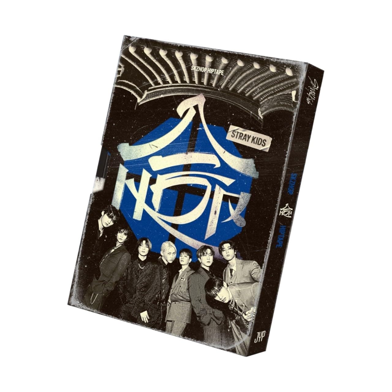 GenericStray Kids SKZHOP HIPTAPE Limited Version + Poster, Sticker [1.5 cm x 15 cm x 22 cm] Display Album