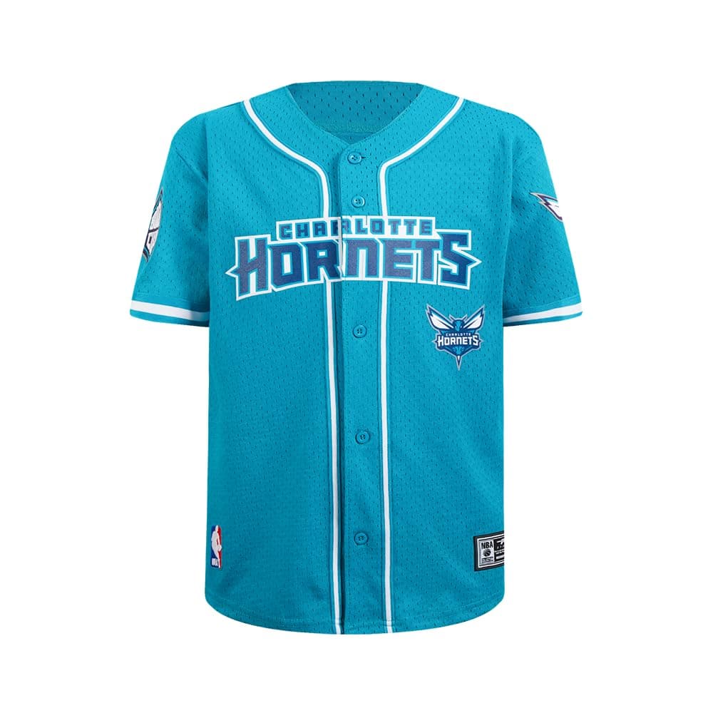 Big Boys NBA Mesh Button Down Top