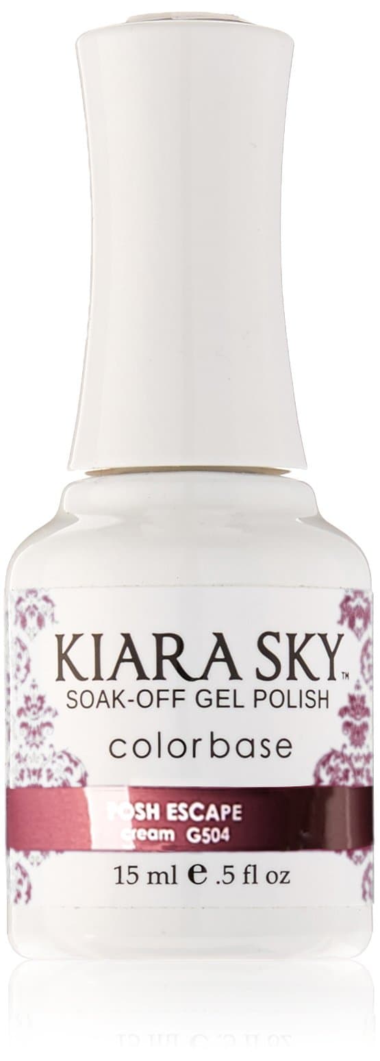 Kiara Sky Soak Off Gel Nail Polish 0.5 fl oz, POSH ESCAPE (G504)