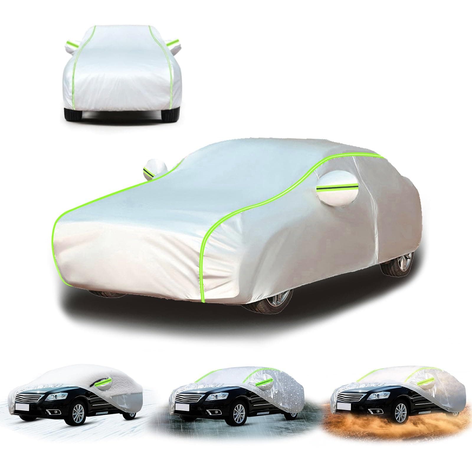 Car Cover For Aston Martin DBX(2020-2023), Outdoor Car Tarpaulin Windproof Sun Custom Breathable Oxford Cloth Full Car Cover Dustproof Scratchproof Weatherproof-vn3
