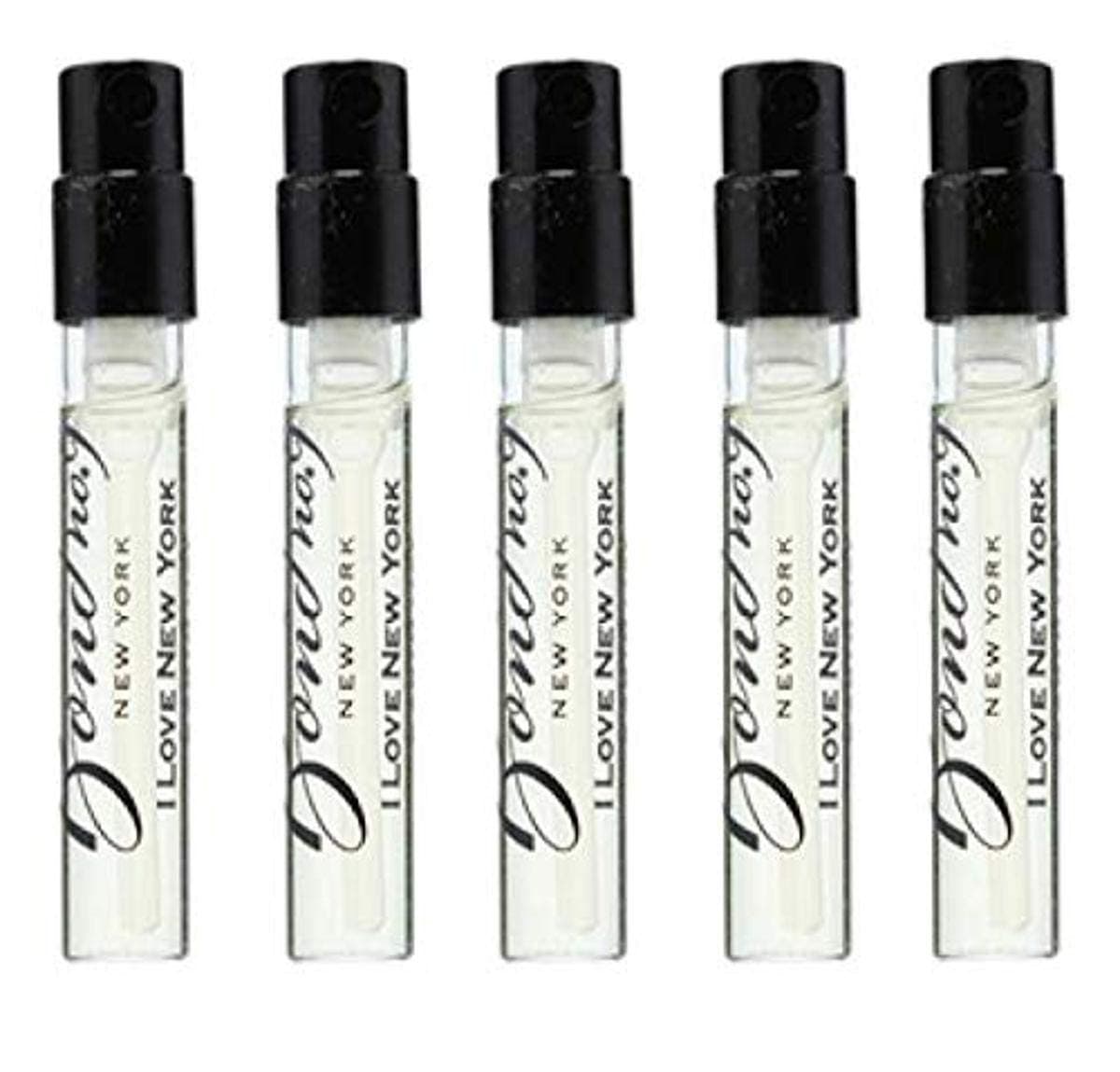 I Love New York For Marriage Equality Eau de Parfum Vial Spray For Men, 0.06 Ounce (Pack of 5), Multi