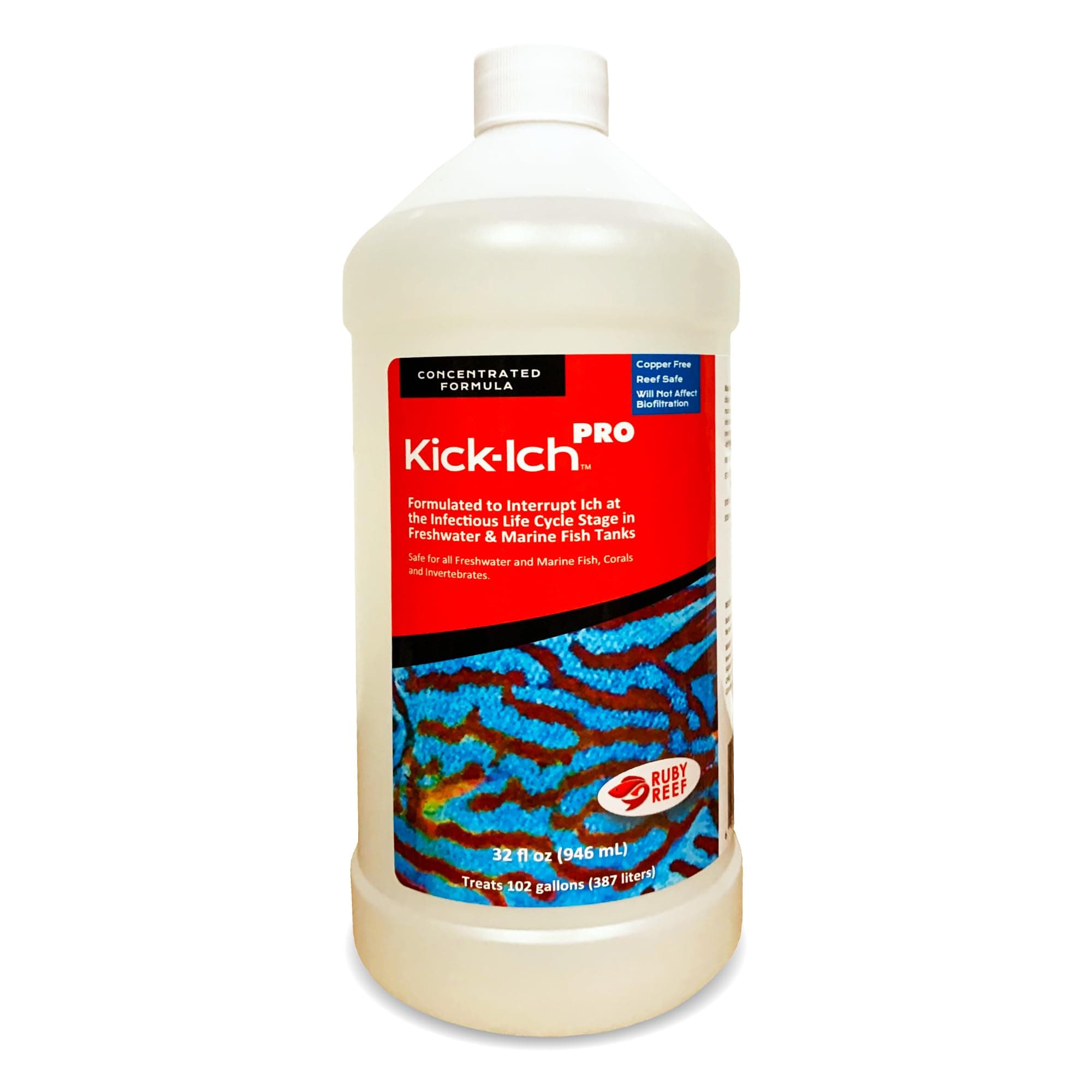 Ruby Reef Kick Ich Pro (32 oz)