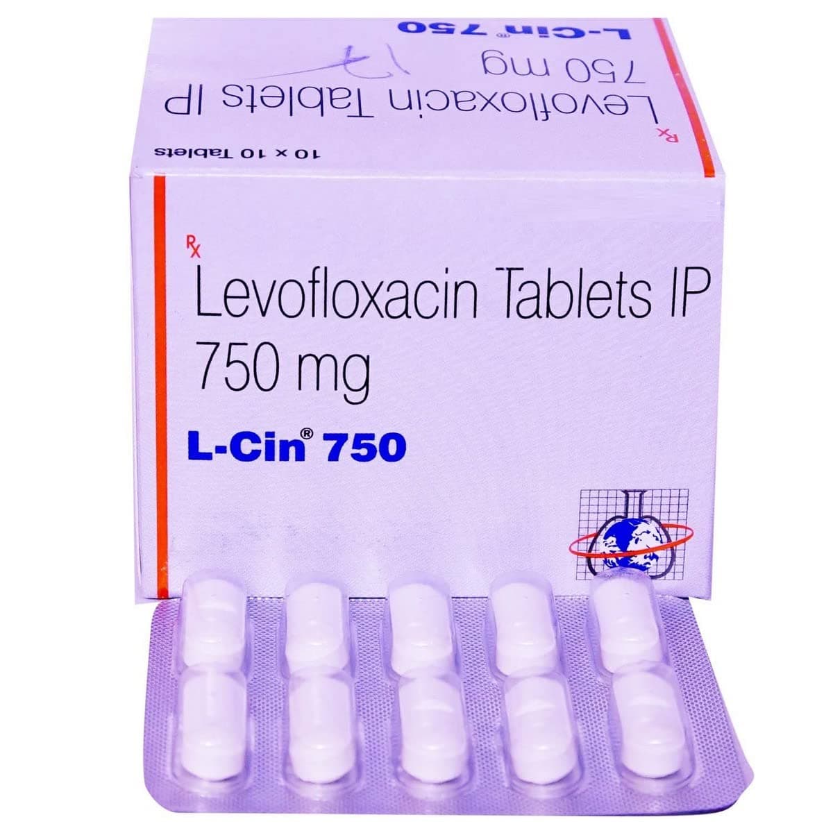 L-Cin 750 MG - Strip of 10 Tablets