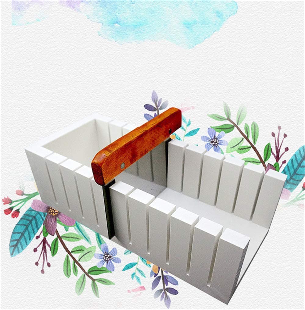 LaceDaisy Multi-function Practical Adjustable Handmade Wood Soap Cutter set, including 2.5cm Gaps + 1pcs Straight Planer Cutting Tool Set - Handmade Craft Soap Making Tool#1