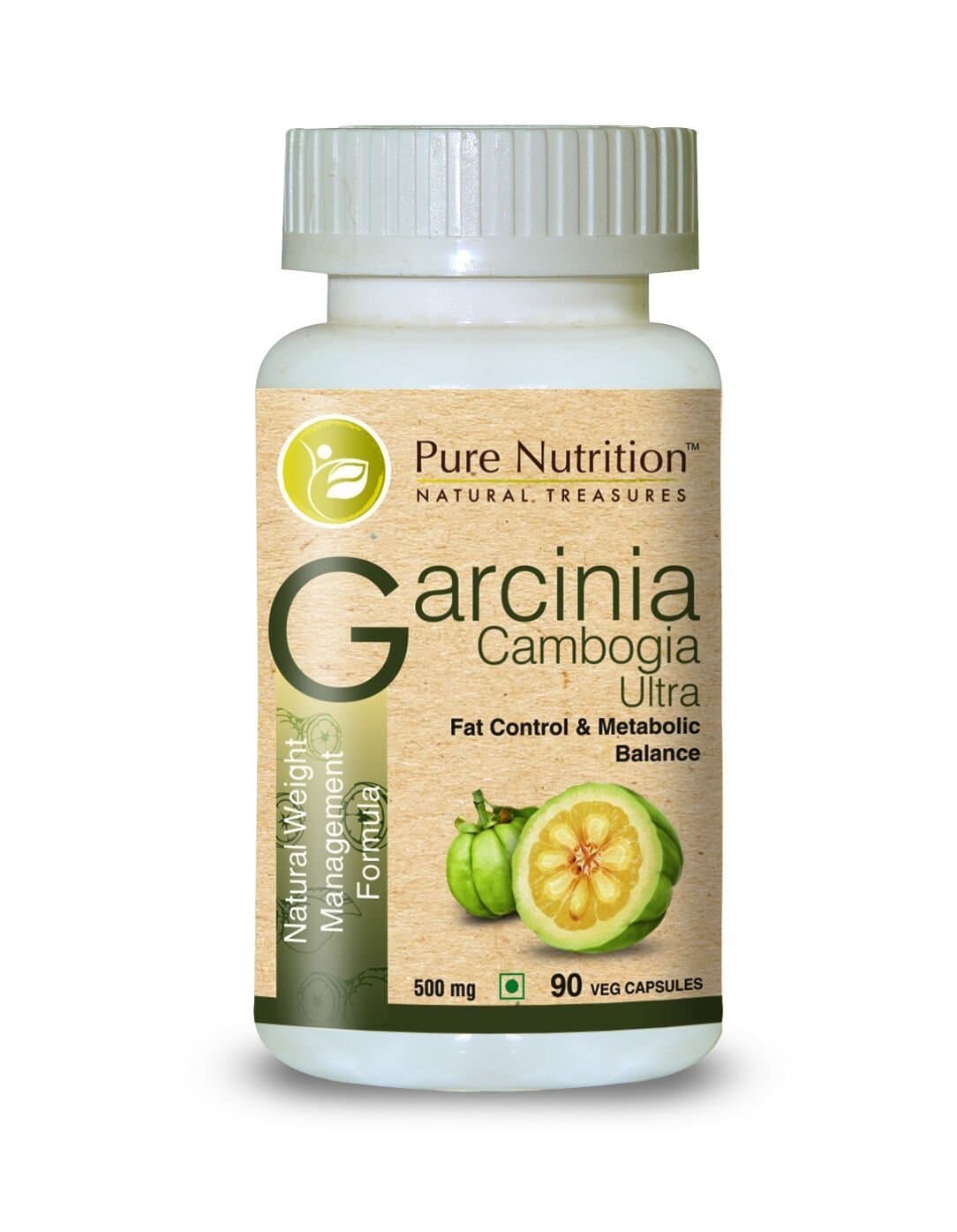 Pure Nutrition Garcinia Cambogia (700mg) 60 Veg Capsules For Men & Women with Green Coffee & Seaweed Extract For Digestion and metabolism