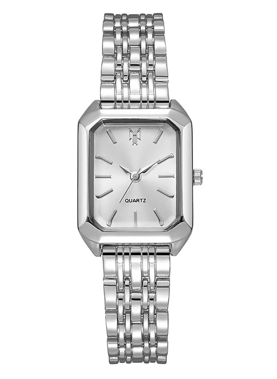 Watches for Women Wrist Watches Steel Strap Womens Watch Casual Fashion Simple Square Quartz Wristwatch