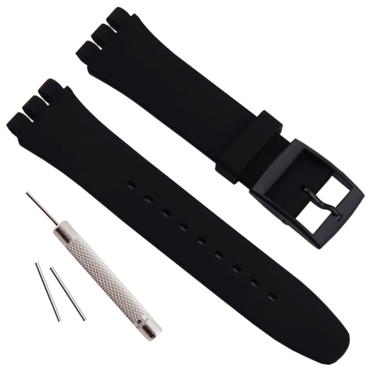 Silicone Rubber Waterproof Watch Strap