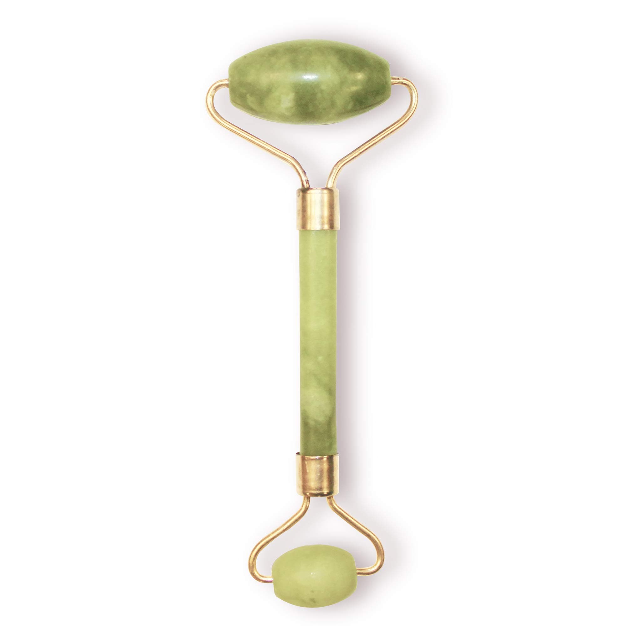 Danielle Jade Roller, Jade Stone Double Head Facial Jade Roller, Perfect for Relaxing