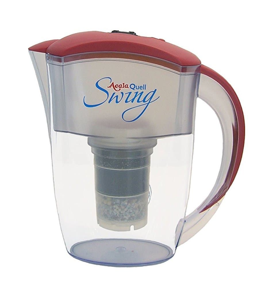 Water Filter AcalaQuell Swing Water Filter Jug | Raspberry | Highest Filtration Performance | Multi-Layered Filter Cartridge |PI-Technology|WaterFilterSystem| Creates delicious-tasting, healthy water