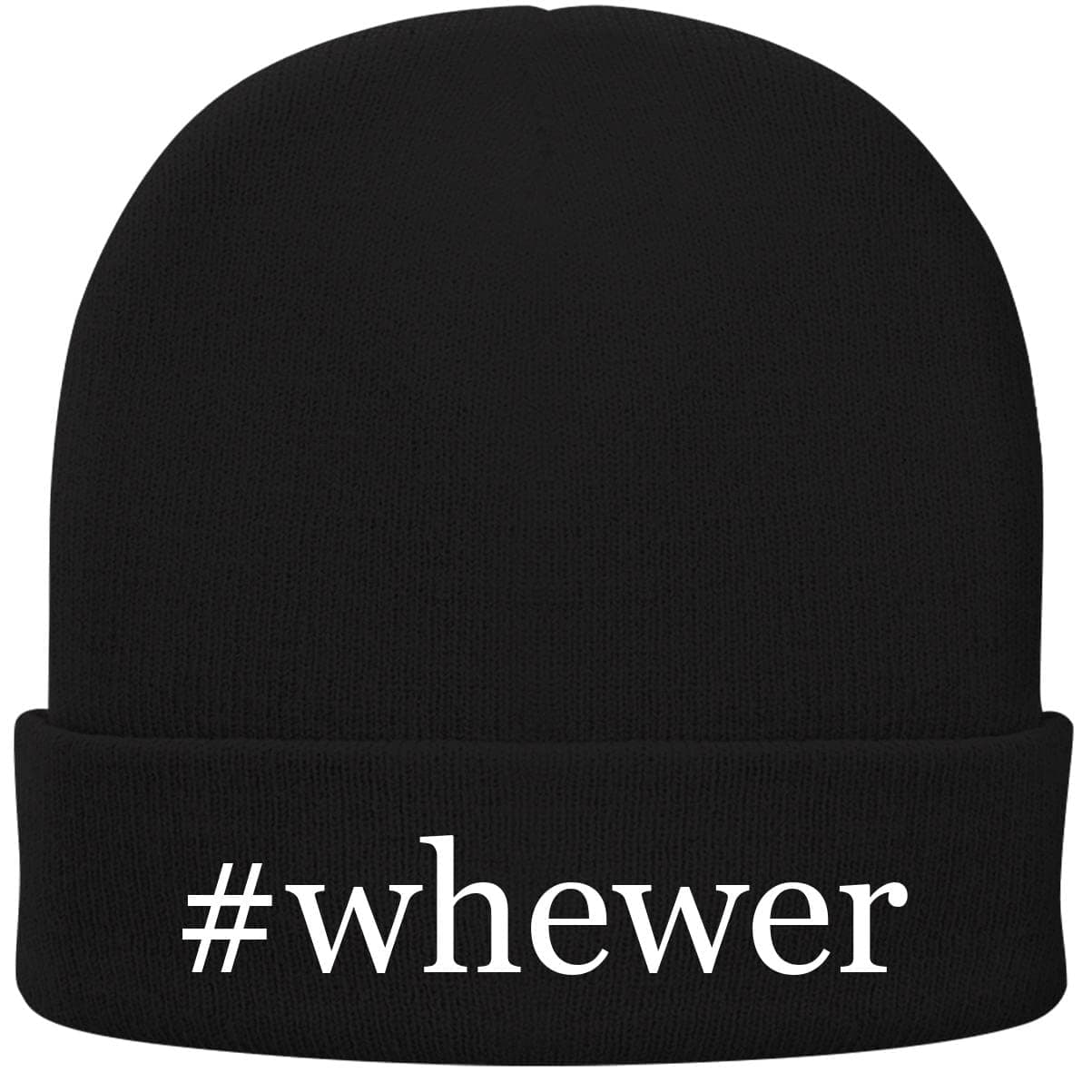#Whewer - Hashtag Soft Adult Beanie Cap