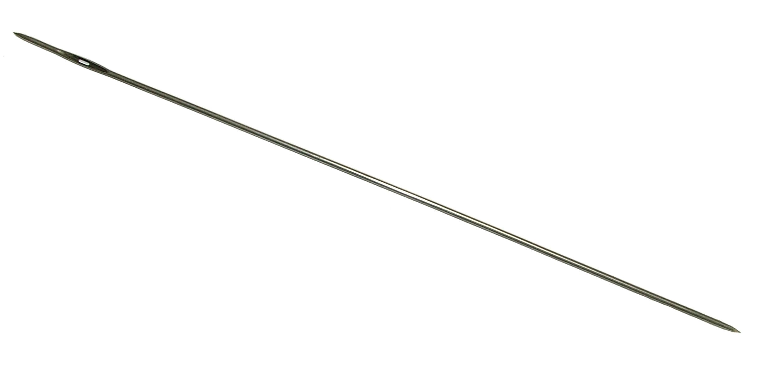 Pandoras Upholstery 10-inch Stainless Steel Straight Needle, Silver