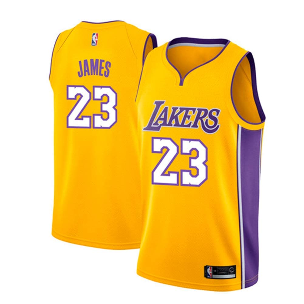 Zhao Xuan Trade Los Angeles Lakers LeBron James Men's Basketball Jersey Stitched Breathable #23 Sport Swingman Jersey Cloths