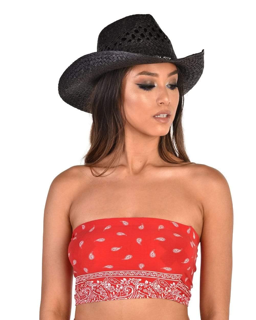 Women's Rave Festival Bandeau Tube Tops