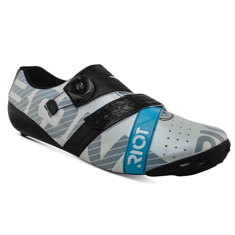 BONT Riot Road+ BOA Cycling Shoe: Euro 47 Pearl White/Black