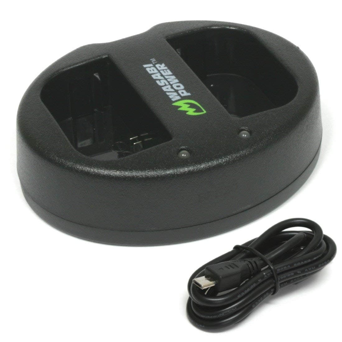 Wasabi Power Dual USB Battery Charger for Canon LP-E6
