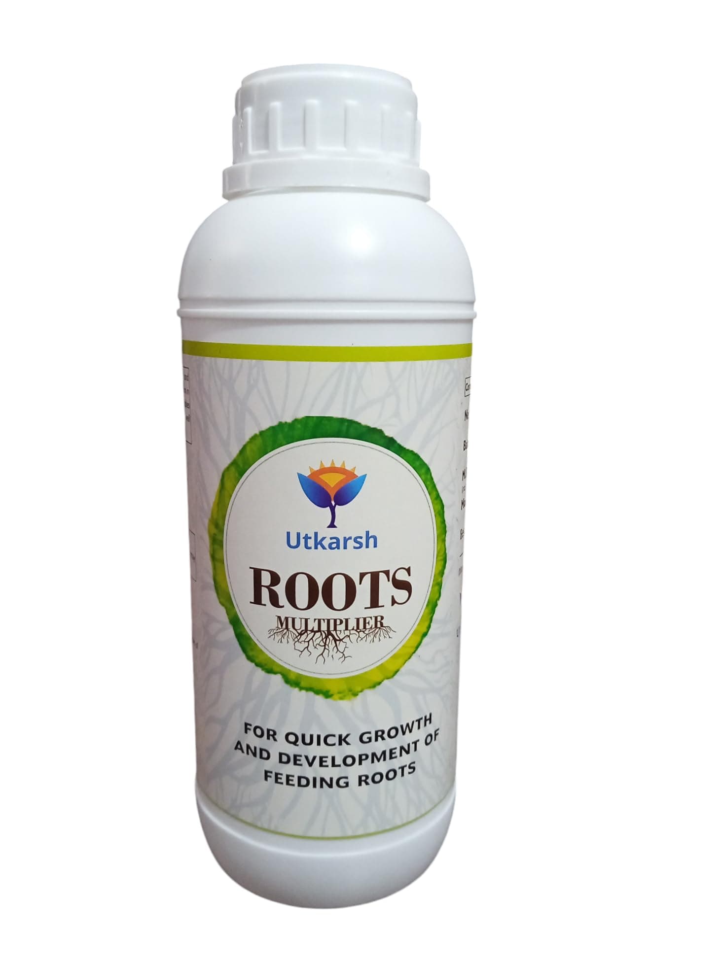 Utkarsh Roots Multiplier (For Quick Hairy Roots Formation) Plant Food for Healthy Roots (1 Liter; Pack of 1)