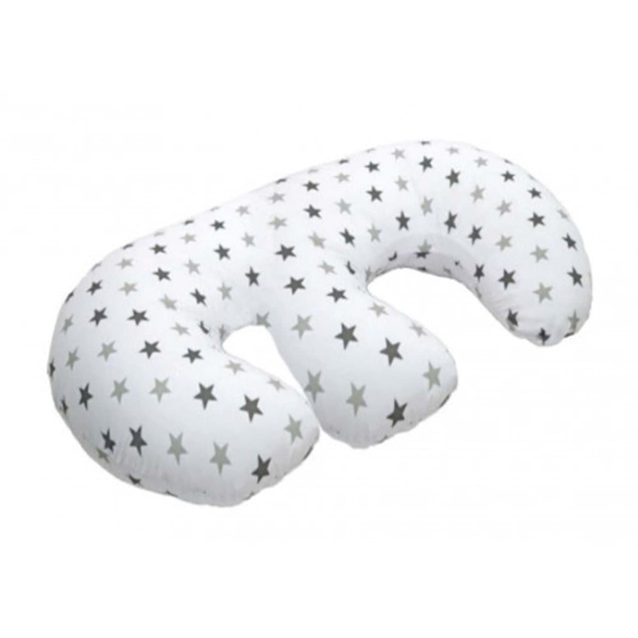 cuddles collection twin nursing pillow - Silver Stars