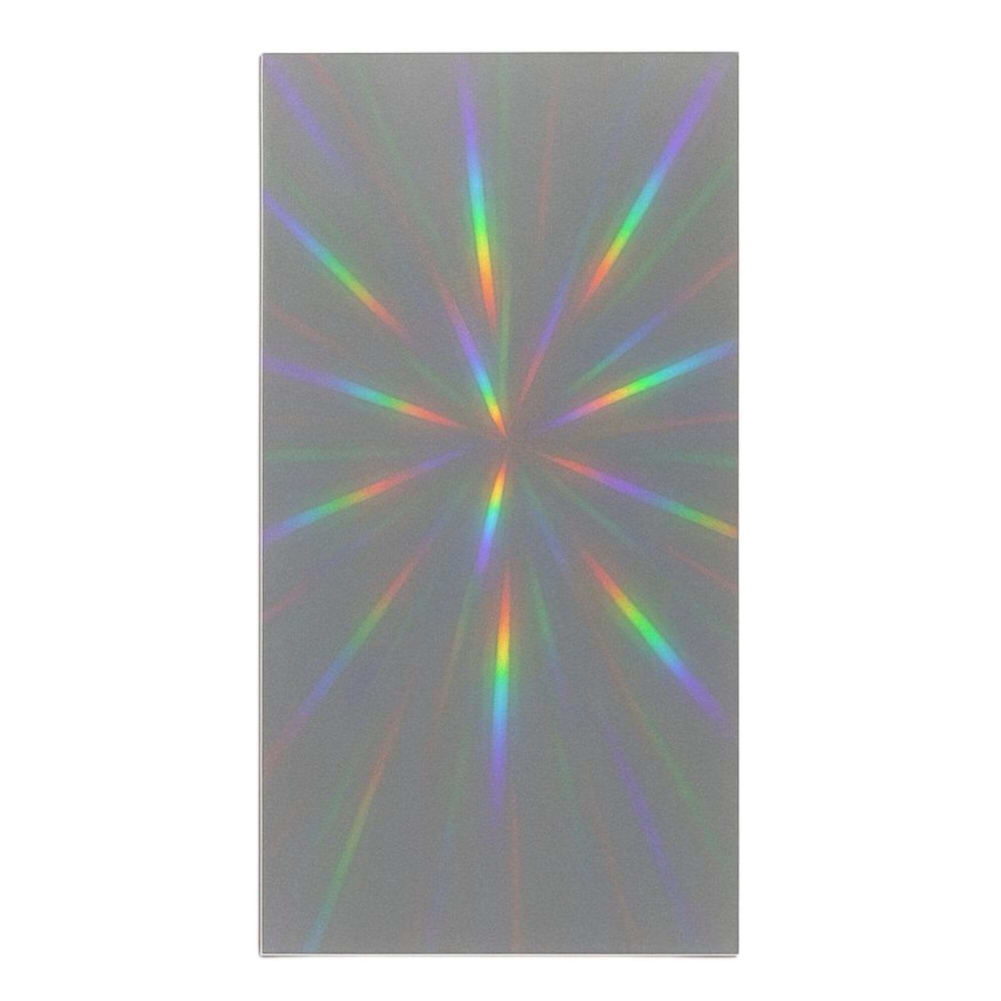13,500 Lines/inch Diffraction Grating Sheet - Double Axis [1' x 6"]