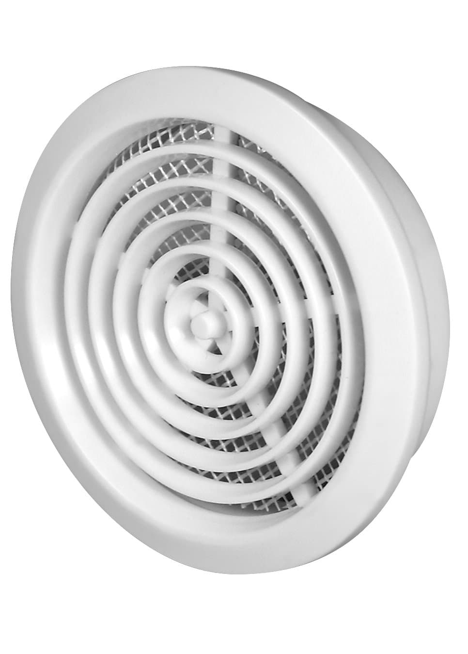 2X Ventilation Grille Diameter 45 mm Round White Exhaust Air Grille Supply Air Exhaust Air Grille Ventilation T73w