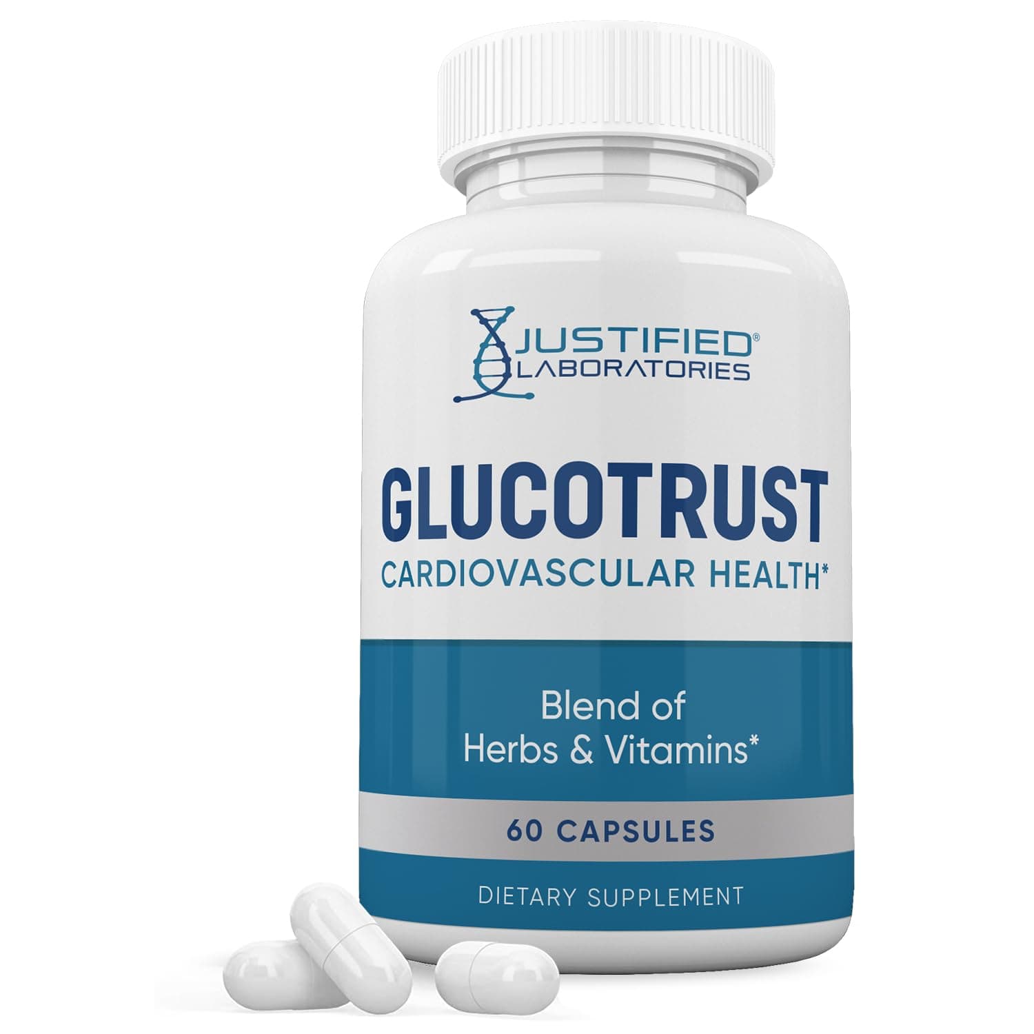 Glucotrust Advanced Formula 688MG Formula Supplement Pills 60 Capsules