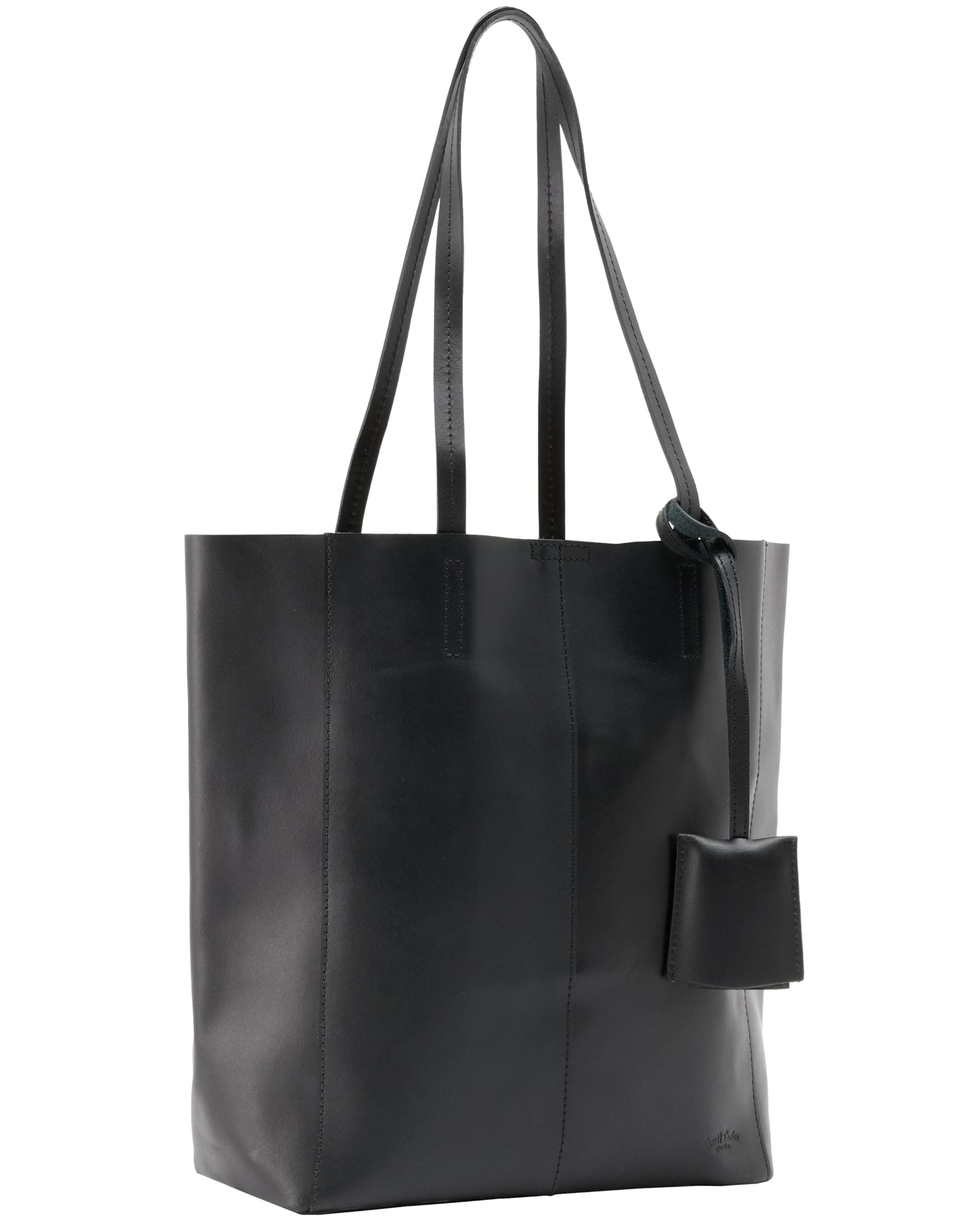 Gusti Handbag Leather Ladies Men big Cassidy Shopper 13L Shoulder Bag (Black, Wine Red, Brown)