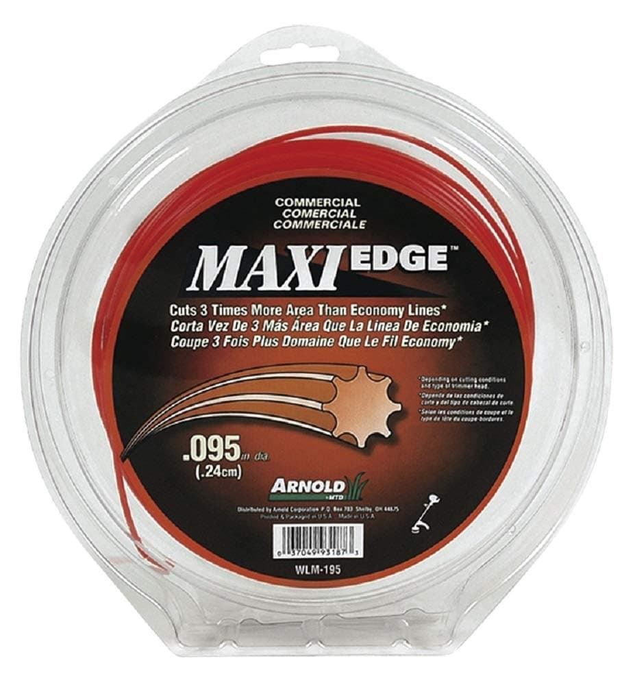 Maxi-Edge .095-Inch x 200-Foot Commercial Grade String Trimmer Line
