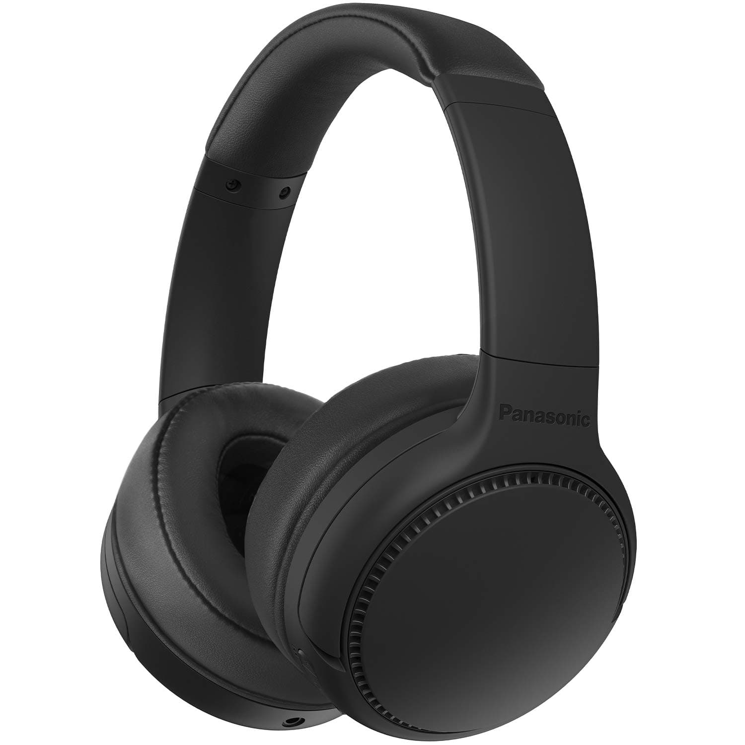 Panasonic RB-M300BE-K Wireless Headphones with Deep Bass and Bass Enhancer, Bluetooth Overhead Headphones, 50 Hours Playback, Black
