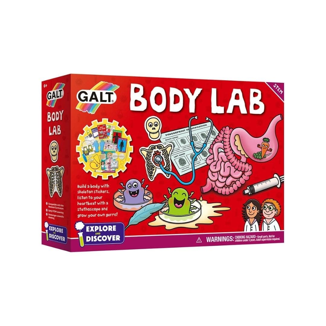 Toys, Body Lab, Biology Science Kit for Children, Ages 6 Years Plus