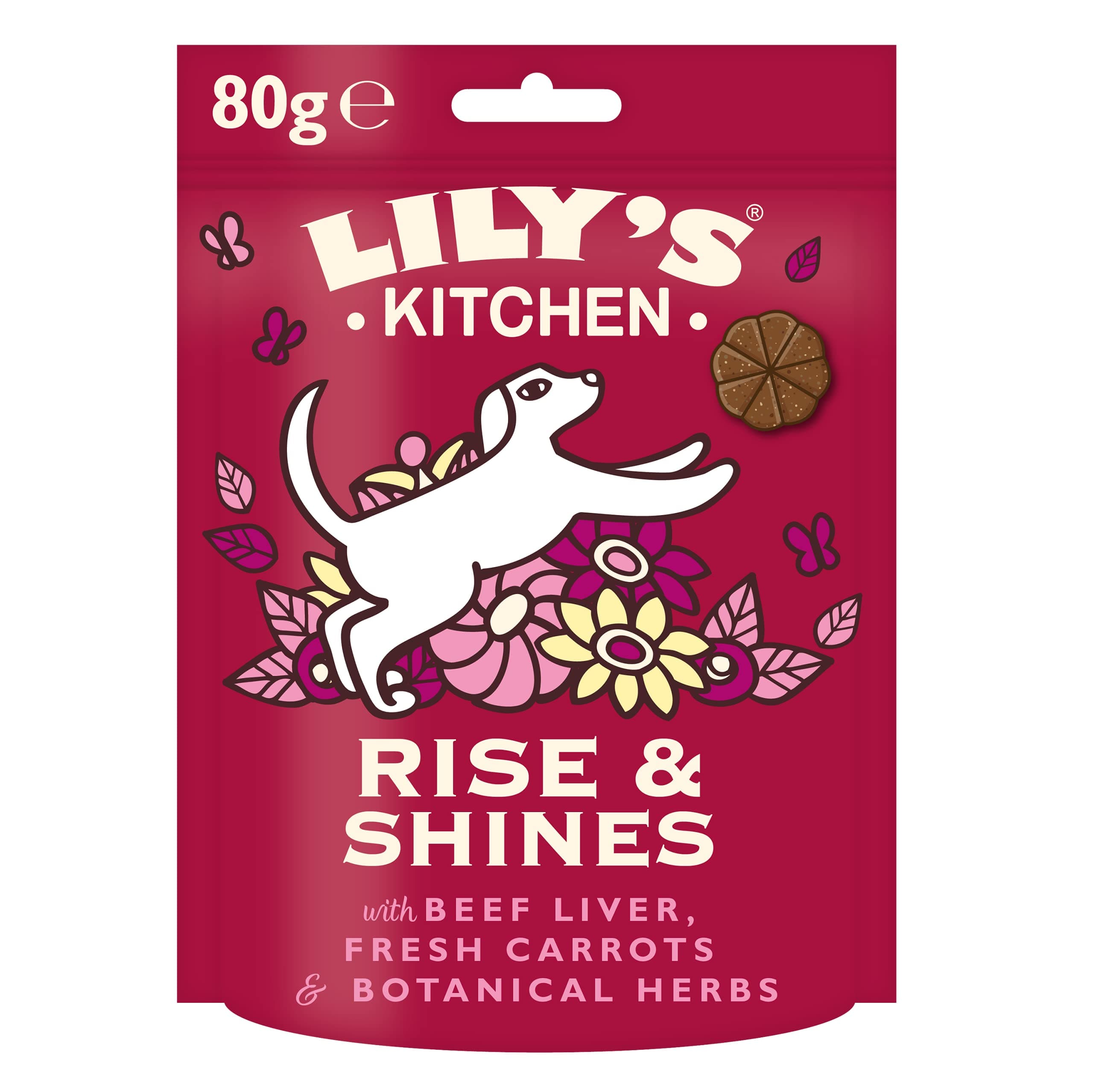 LILY'S KITCHEN Organic Rise & Shine Bake Treats for Dogs - 80G