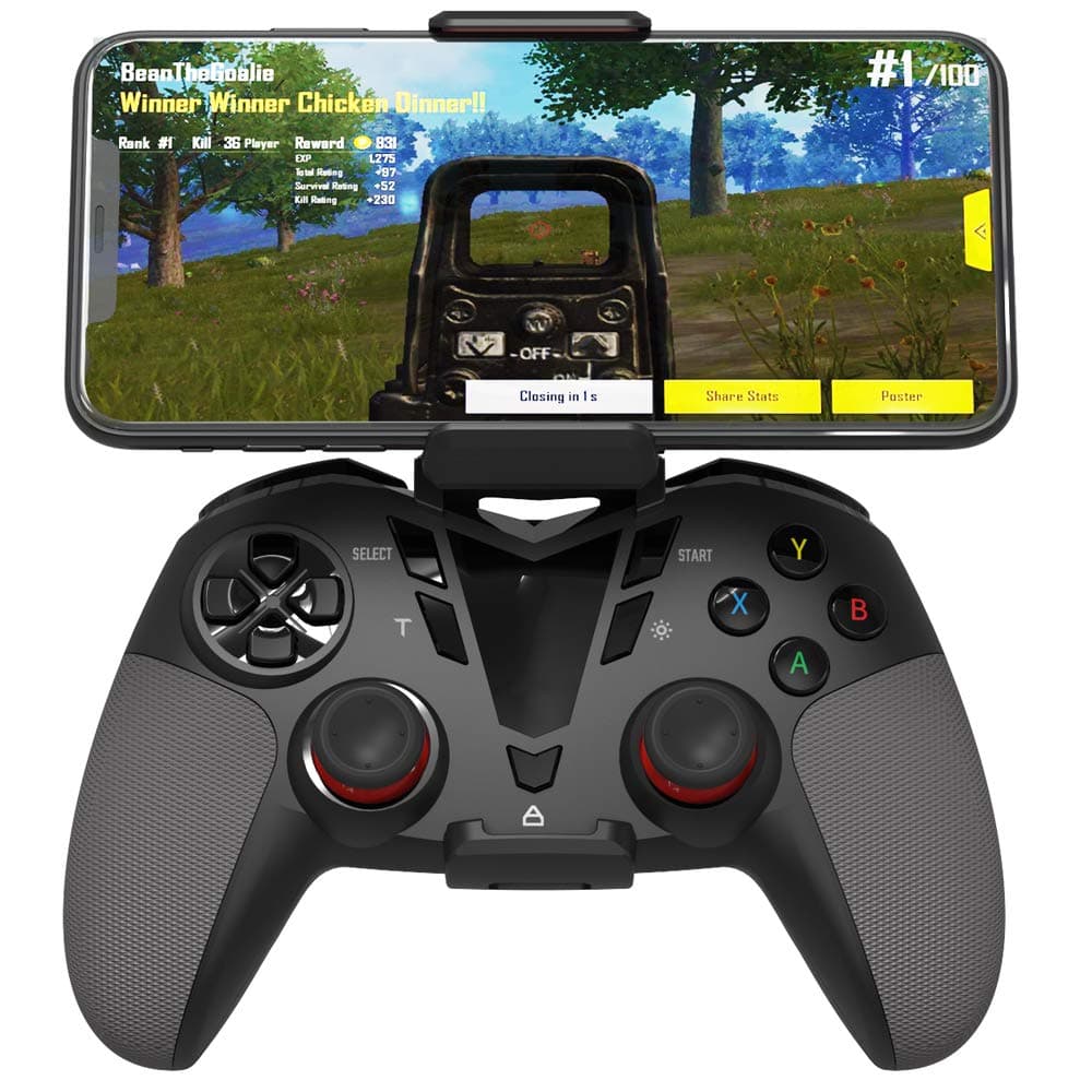 PUBG Mobile Game Controller, Delta essentials Bluetooth Wireless Call of Duty Mobile Controller Gamepad for iOS/Android OS/PC/PS3