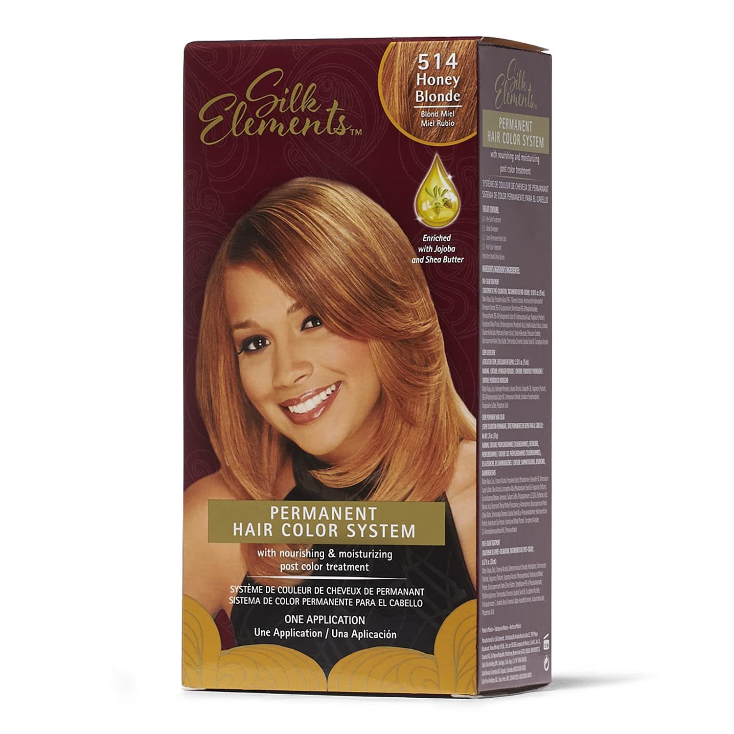 Silk Elements Honey Blonde Permanent Hair Color Honey Blonde